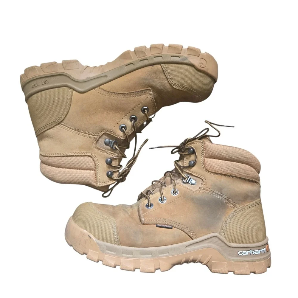 Carhartt Rugged Flex Work Boots Waterproof 6 in Composite Toe CMF6356 Mens 10.5